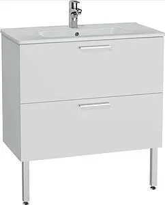 Тумба-умывальник напольная VitrA Mia 80 белый 66109 Тумба-умывальник напольная VitrA Mia 80 белый 66109, 1