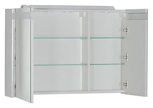 Шкаф-зеркало Aquanet Лайн 90 L белый 00165582 Шкаф-зеркало Aquanet Лайн 90 L белый 00165582, 3