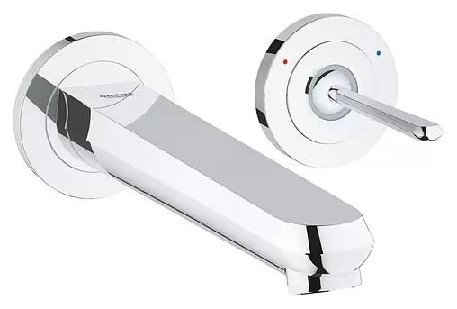 Смеситель для раковины из стены Grohe Eurodisc Joy хром 19969000