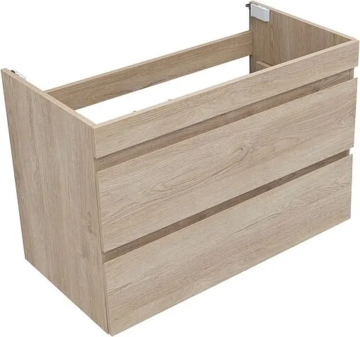 Тумба под умывальник подвесная Aquanet Нота New 90 дуб светлый 00334199
