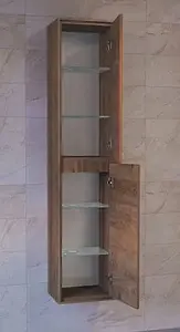 Шкаф-пенал подвесной Raval Frame 35 дуб трюфель Fra.04.160/P/DT Шкаф-пенал подвесной Raval Frame 35 дуб трюфель Fra.04.160/P/DT, 3