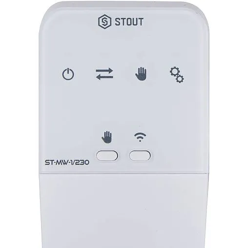 Беспроводной электрический исполнительный модуль 230В 10А Stout MW-1 230 белый STE-0101-100230