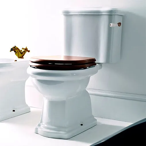 Унитаз-компакт Kerasan Retro белый 101201+107101+