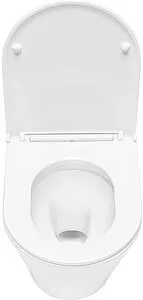Унитаз подвесной безободковый TECEspring K Tornado белый 9700997, 5