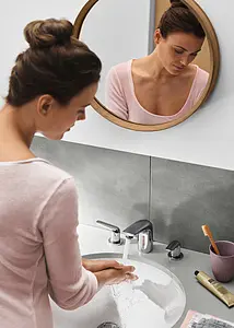 Смеситель для раковины Hansgrohe Novus 100 хром 71140000, 3