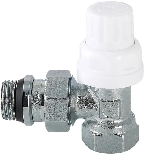 Вентиль терморегулирующий угловой ½&quot; в/н Valtec VT.031.NR.04