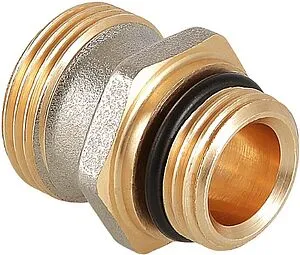 Ниппель переходной на евроконус ½&quot;н x ¾&quot;ек Valtec VTr.580 VTr.580.NE VTr.580.NEI.040E, 1