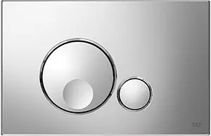 Клавиша смыва для унитаза OLI Globe 152950 хром глянцевый Клавиша смыва для унитаза OLI Globe 152950 хром глянцевый, 1