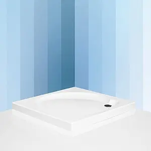 Поддон для душа акриловый низкий 800x800мм Roltechnik Aloha flat 8000282, 5