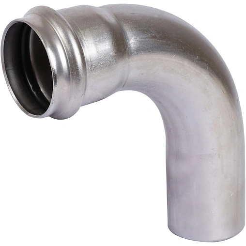 Уголок пресс однорастубный 42мм угол 90° Sanha NiroSan 9001A 69001A42