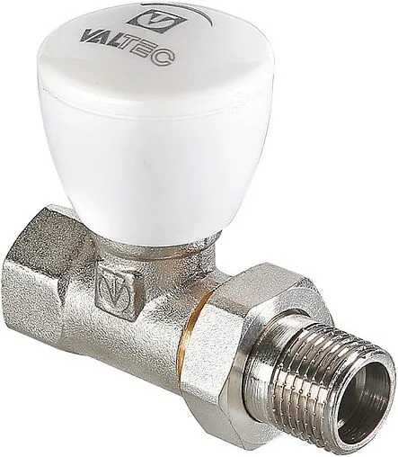 Вентиль регулирующий прямой ½&quot; в/н Valtec VT.008.N.04