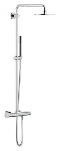 Душевая система с термостатом для душа Grohe Rainshower System 210 хром 27032001 Душевая система с термостатом для душа Grohe Rainshower System 210 хром 27032001, 1