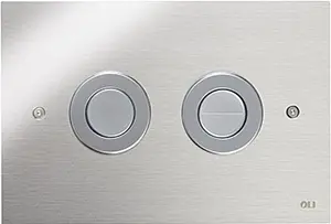 Клавиша смыва для унитаза OLI Trend 656504 хром глянцевый Клавиша смыва для унитаза OLI Trend 656504 хром глянцевый, 1