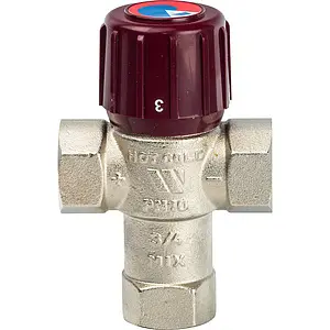 Трехходовой термостатический смесительный клапан ¾" +32...+50°С Kvs 1.9 WATTS Aquamix AM61C 10017418 Трехходовой термостатический смесительный клапан ¾" +32...+50°С Kvs 1.9 WATTS Aquamix AM61C 10017418, 2