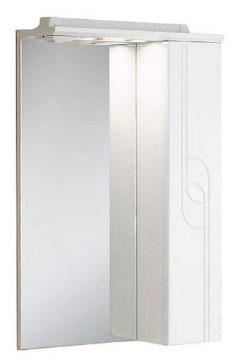 Шкаф-зеркало Aquaton Панда 50 R белый 1A007402PD01R
