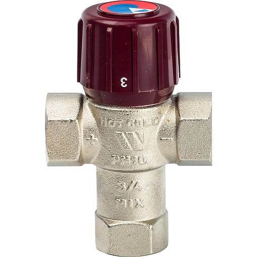 Трехходовой термостатический смесительный клапан ¾&quot; +32...+50°С Kvs 1.9 WATTS Aquamix AM61C 10017418