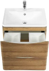 Тумба-умывальник подвесная BelBagno ACQUA 70 Rovere Rustico ACQUA-700-2C-SO-RR+BB700/455-LV-MR-ALR Тумба-умывальник подвесная BelBagno ACQUA 70 Rovere Rustico ACQUA-700-2C-SO-RR+BB700/455-LV-MR-ALR, 4