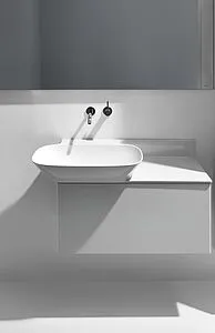 Тумба под умывальник подвесная Laufen Ino 77 белый матовый 4.2540.1.030.170.1, 4