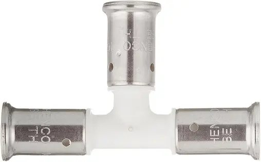 Тройник пресс соединительный 26мм x 26мм x 26мм Henco 9PKW-262626