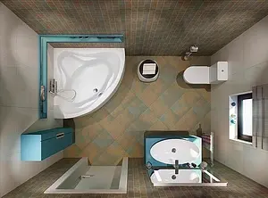 Ванна акриловая Koller Pool Tera 135х135, 5