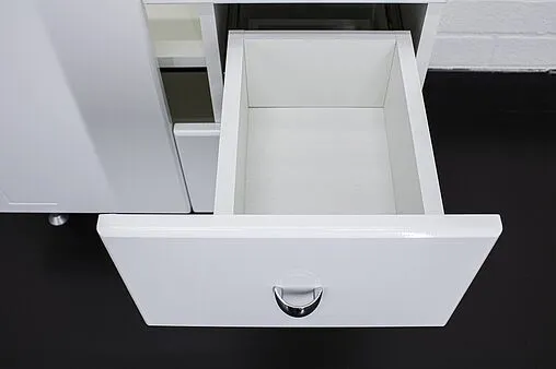 Тумба-умывальник напольный Айсберг Классик 60 белый DA1023T+4620008192772