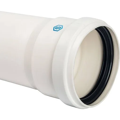 Удлинитель дымохода Ø 80мм L=1000мм (Al) Stout SCA-0080-001000