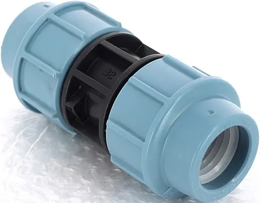 Муфта компрессионная соединительная 32мм x 32мм Unidelta 1001032000