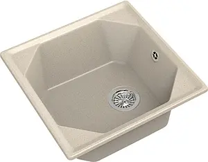 Мойка кухонная GranFest Unique U-500 бежевый Мойка кухонная GranFest Unique U-500 бежевый, 1