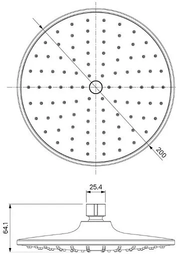Душевая система со смесителем для ванны Milardo Rosco хром ROSSB1FM06