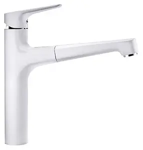 Смеситель для кухни с выдвижным изливом Blanco Felisa-S белый 520340, 1