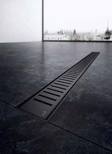 Решетка для лотка 1044мм AlcaPlast Pure-1050Black