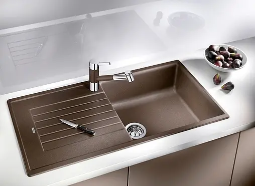 Мойка кухонная Blanco Zia XL 6 S 100 черный 526024