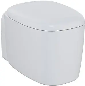 Унитаз подвесной безободковый VitrA Plural Rim-Ex белый матовый 7830B401-0075 Унитаз подвесной безободковый VitrA Plural Rim-Ex белый матовый 7830B401-0075, 1