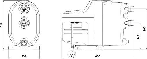 Станция автоматического водоснабжения Grundfos SCALA1 3-45 99530405