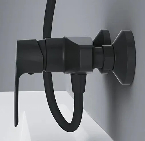 Смеситель для душа Am.Pm Gem чёрный матовый F90A20022