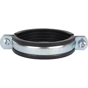 Хомут сантехнический обрезиненный 2½" (75-80мм) Stout SAC-0020-000212 Хомут сантехнический обрезиненный 2½" (75-80мм) Stout SAC-0020-000212, 1