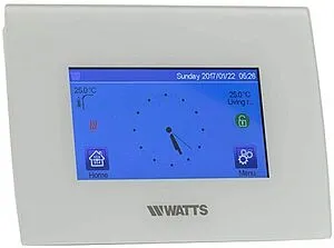 Панель управления WATTS BT-CT02-RF WiFi BLANC GT белый 10079030, 3