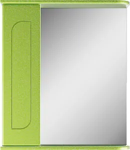 Шкаф-зеркало Айсберг Радуга Лайм 60 лайм DA1127HZR, 4