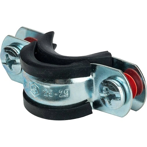 Хомут сантехнический обрезиненный ¾&quot; (25-29мм) Stout SAC-0020-000034