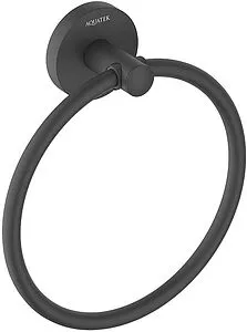 Полотенцедержатель Aquatek Оберон чёрный матовый AQ4212MB Полотенцедержатель Aquatek Оберон чёрный матовый AQ4212MB, 1