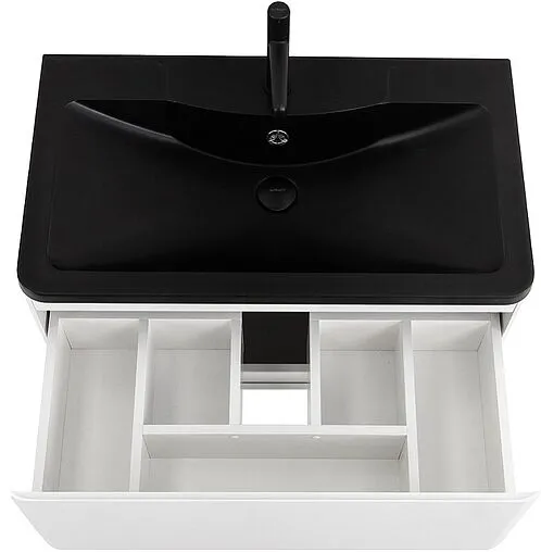 Тумба-умывальник напольная BelBagno ALBANO 80 Bianco Lucido ALBANO-800-2C-PIA-BL+