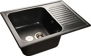 Мойка кухонная GranFest Standart S-645L черный Мойка кухонная GranFest Standart S-645L черный, 1