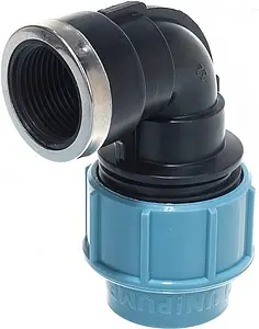 Уголок компрессионный переходной 32мм x 1&quot;в Unipump 35197, 3