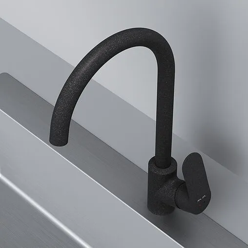 Смеситель для кухни Am.Pm Like элегантный чёрный F8007122