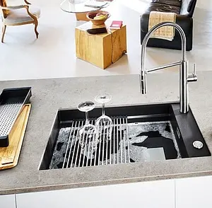 Мойка кухонная Franke Kubus 2 KNG 110-62 миндаль 125.0512.516, 3