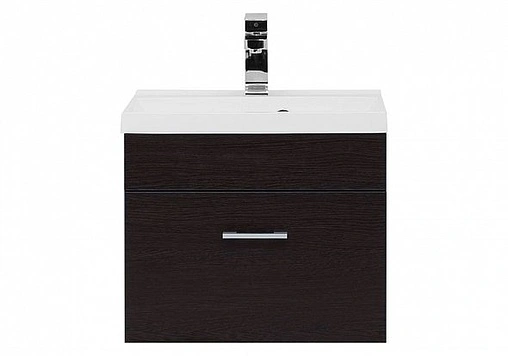 Тумба под умывальник подвесная Aquanet Нота 50 венге 00159093