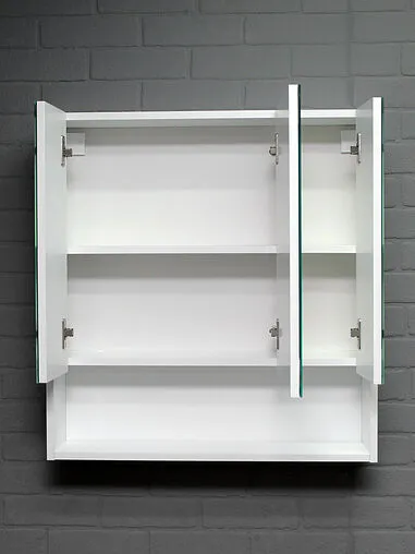 Шкаф-зеркало Айсберг Ева 70 белый DA5922HZ