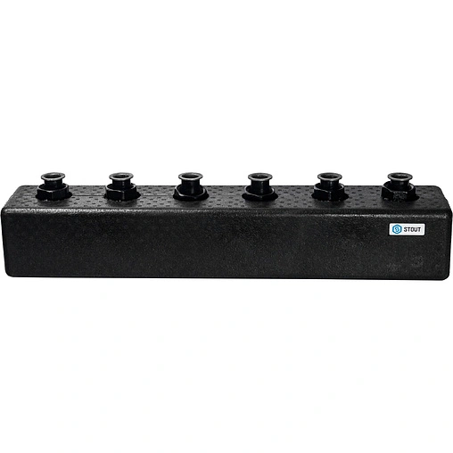 Коллектор распределительный 5 контуров 1½&quot;н x 1½&quot;нг Stout SDG-0017-004035