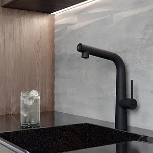 Смеситель для кухни с подключением к фильтру IDDIS Pure чёрный матовый PURBLFBi05 Смеситель для кухни с подключением к фильтру IDDIS Pure чёрный матовый PURBLFBi05, 3