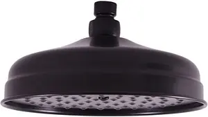 Лейка верхнего душа с потолочным креплением Rav Slezak чёрный матовый KS0020CMAT Лейка верхнего душа с потолочным креплением Rav Slezak чёрный матовый KS0020CMAT, 1